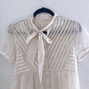 Silence + Noise Sheer Dress